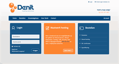 Desktop Screenshot of klant.denit.nl